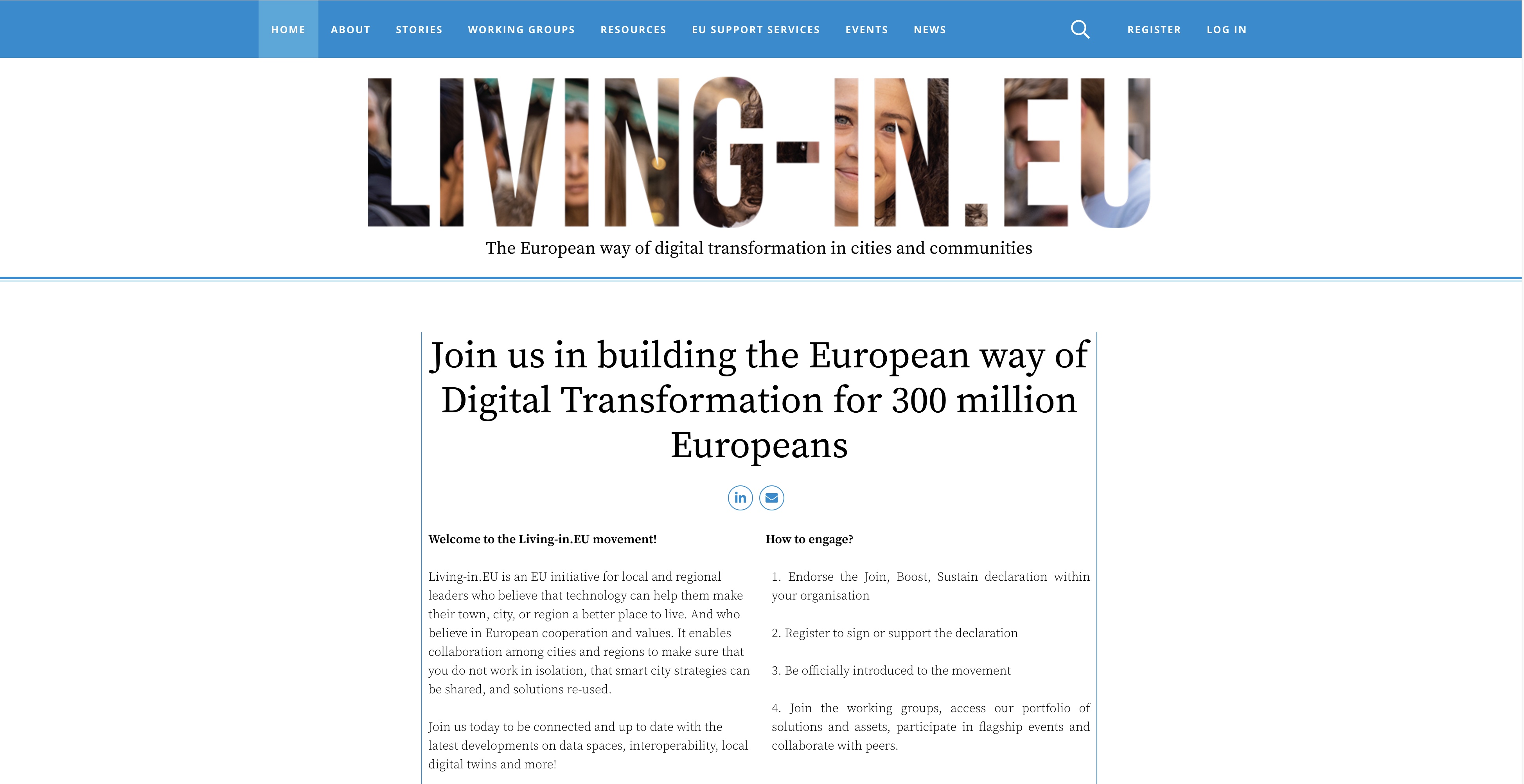 Living-in.EU Homepage