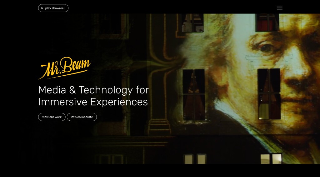Mr. Beam homepage